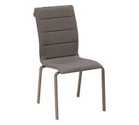 Hespéride - Sedia da giardino impilabile Diese Mocha & Praline