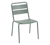 Hespéride - Sedia da giardino impilabile Phuket verde oliva
