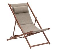 Hespéride - Sedia da giardino lunivia in mogano