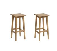 Hespéride - Set di 2 sgabelli alti da giardino tiwi in acacia