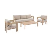 Hespéride - Set di mobili da Giardino oryna 5 posti Honey