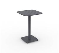 Hespéride - Tavolo alto da giardino 2 posti alegoria 70 x 70 cm grigio grafite