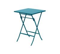 HESPERIDE Tavolo bar da esterno pieghevole 70x70x96 cm Greensboro blu blu