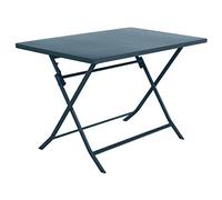 Hespéride - Tavolo da giardino rettangolare pieghevole a 4 posti greensboro a benzina in acciaio trattato con polveri epossidiche