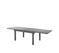 HESPERIDE Tavolo giardino allungabile 135 270x90x75 - Piazza grigio grafite