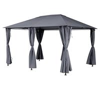 Hespéride - Tessuto per tende da sole in ardesia santorini 4x3m in poliestere