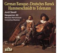 Hespèrion XXI German Baroque: From Hammerschmidt to Telemann (CD)