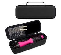 HESPLUS Custodia da viaggio per Revlon 1.0 asciugacapelli e volumizzatore ad aria calda, custodia rigida compatta portatile per Revlon, strumenti caldi, OMOteam Air Brush Soffiatore - Nero