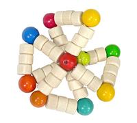 Hess 11008 - Attività Motoria Sonaglio Twist in legno, ca. 9,5 cm