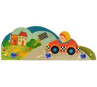 Hess 30337 - Arredamento Appendiabiti in Legno, Auto da Corsa