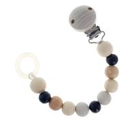 Hess clip per ciuccio naturale nero