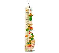 Hess Holzspielzeug 10128460 - Metro pieghevole in legno, per altezza da 79 a 151 cm, multicolore 600 g