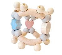 Sonaglio motorico a cuore Hess rosa e blu