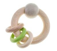 Sonaglio Motorico In Legno Con Tre Anelli Hess