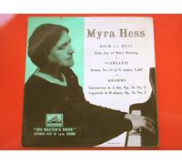Hess, Myra - Hess, Myra Piano Recital EP HMV 7EG8281 EX/VG 1950spicture sleeve