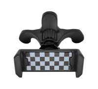 HESTAYAY Supporto per telefono da auto con bandiera del Regno Unito, per Mini Cooper One/S/JCW R50 R52 R53 2002-2006, a scacchi