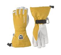 Hestra Army Leather Heli Ski - guanti sci freeride 8 Yellow/White unisex