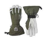 Hestra Army Leather Heli Ski - guanti sci freeride Green 7