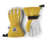 Hestra Army Leather Heli Ski Jr, guanti da sci, junior, giallo 4 Mustard