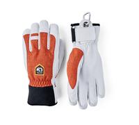 Hestra - Army Leather Patrol - Army Leather Patrol Glove Brick Red in Softshell - Taglia 7 - rosso
