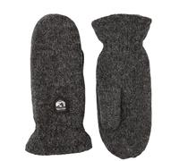 Hestra Basic Wool, muffole, grigio scuro 7 Charcoal