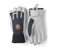Hestra - Guanti da sci caldi e resistenti - Army Leather Patrol Glove Navy in Softshell - Taglia 7 - Blu navy