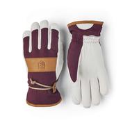 Hestra - Guanti da sci in cuoio impermeabile - Voss Czone Glove Bordeaux in Pelle - Taglia 6