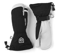 Hestra - Army Leather Heli Ski 3 Finger - Guanti 8 nero/bianco/grigio