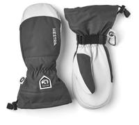 Hestra Guanti Heli Ski 3-Finger Donna/Uomo - da donna sci uomo con fodera, Chiusura a strappo Inverno autunno/inverno - 9 HS grigio