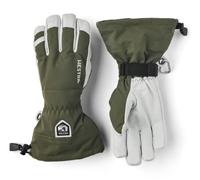 Hestra Army Leather Heli Ski, guanti da sci, verde 9 Olive