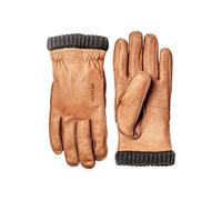 Hestra - Guanti in cuoio e PrimaLoft® - Deerskin Primaloft Rib Cork per Uomo in Pelle - Taglia 9 - Marrone