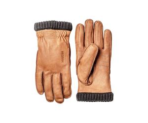 Hestra - Guanti in cuoio e PrimaLoft® - Deerskin Primaloft Rib Cork per Uomo in Pelle - Taglia 8 - Marrone
