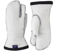 Hestra Heli Ski Liner, guanti interni a 3 dita, bianco 8 Offwhite