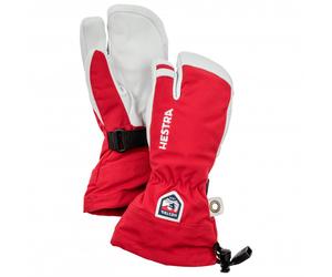 Hestra - Kid's Army Leather Heli Ski 3 Finger - Guanti 3 rosso