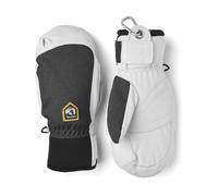 Hestra - Moffole da sci calde e resistenti - Army Leather Patrol Mitt Charcoal in Softshell - Taglia 9 - Grigio