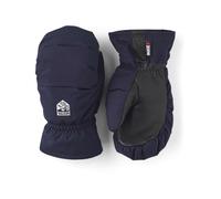 Hestra - Moffole da sci in cuoio e Primaloft - Foss Jr. Mitt Navy in Pelle - Taglia Bambino 4 - Blu navy