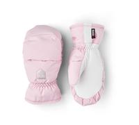 Hestra - Moffole da sci in cuoio e Primaloft - Foss Jr. Mitt Pink in Pelle - Taglia Bambino 4 - Rosa