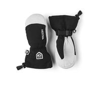 Hestra - Muffole da sci in pelle - Army Leather Heli Ski Jr. Mitt Black in Pelle - Taglia Bambino 6 - Nero