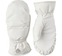 Hestra Primaloft Leather, moffole da sci, donna, bianco 7 Ivory
