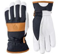 HESTRA Voss Czone - 5 Finger - Donna - Nero / Bianco / Marrone - Taglia 8- modello 2026