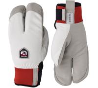 Hestra W.S. Lana Terry Split, guanti, bianco 9 Offwhite