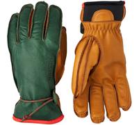 Hestra Wakayama, guanti, verde scuro/sughero 9 Forest/Cork