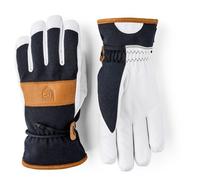 HESTRA Voss Czone - 5 Finger - Donna - Nero / Bianco / Marrone - Taglia 8- modello 2026