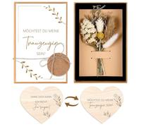 Hestya Regalo per Damigella d'Onore Proposta Biglietti di Möchtest du Meine Trauzeugin Sein Vuoi Essere la Mia Damigella d'Onore Invito da Damigella d'Onore Annuncio di Matrimonio