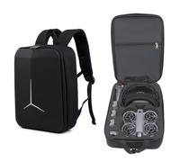 Hesupy Custodia a zaino per DJI Neo 2 Goggles N3 Borsa a tracolla da viaggio Custodia protettiva EVA Shell Organizzatore portatile per Negozio NEO2 Drone Goggles N3 Accessori, Hub di ricarica Batterie