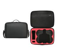 Hesupy Custodia da trasporto per DJI Avata 360, custodia impermeabile in PU per Avata 360 RC 2 Fly More Combo, hub di ricarica per batteria, organizer portatile, custodia protettiva da viaggio (nero)