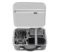 Hesupy Custodia da trasporto per DJI Mavic 4 Pro e RC Pro 2, custodia da viaggio portatile, borsa a tracolla, antiurto, custodia protettiva per batterie, hub di ricarica, accessori per droni, Grigio