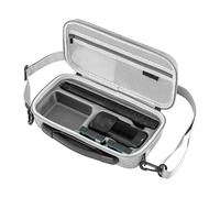 Hesupy Custodia da trasporto per Insta360 X4 Air Camera Borsa di immagazzinaggio di grande capacità Custodia da viaggio Custodia protettiva rigida Scatola Portatile Organizzatore con Tracolla per