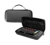 Hesupy Custodia da viaggio per AYN Odin 2 Mini, borsa da trasporto per Odin2 Mini console di gioco portatile PU Custodia protettiva EVA Custodia rigida organizer portatile accessori di protezione
