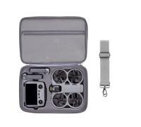 Hesupy Custodia da viaggio per DJI Avata 360 RC 2 Fly More Combo, grande capacità, organizer portatile con tracolla, impermeabile, custodia protettiva in poliuretano (grigio)